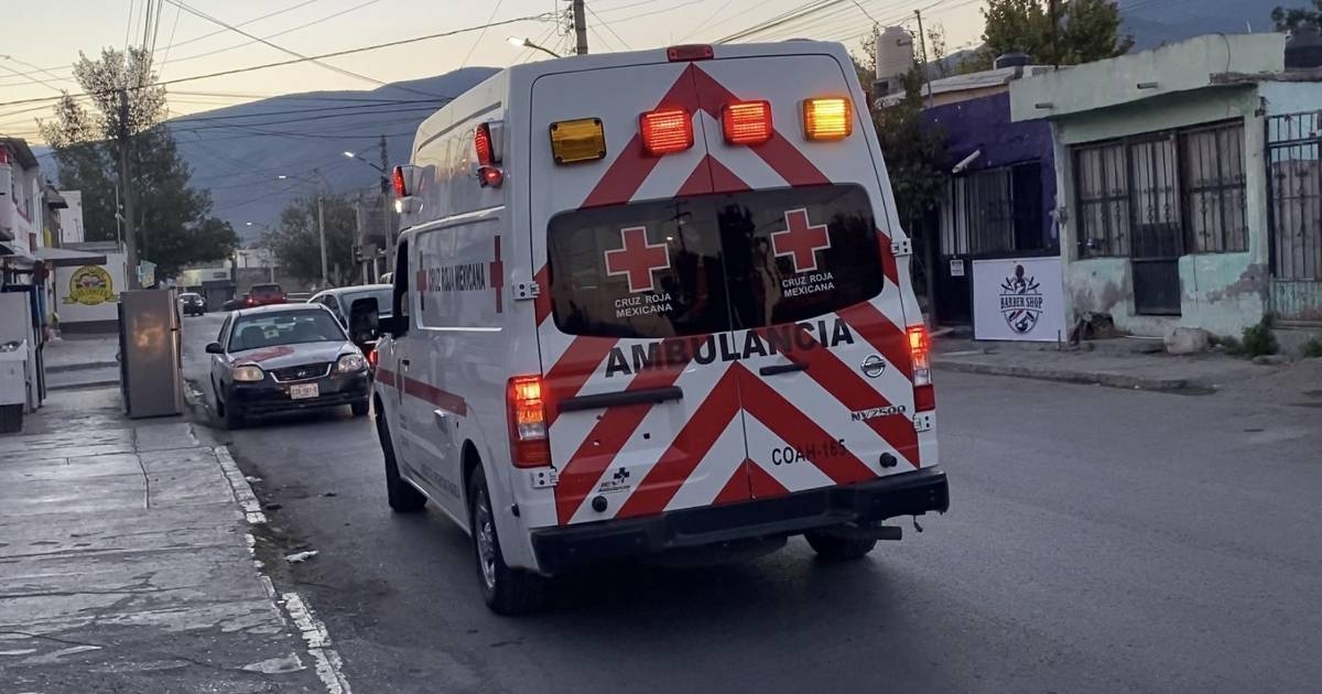 Motociclista fugge dopo essere sbandato e aver ferito un passeggero a Saltillo