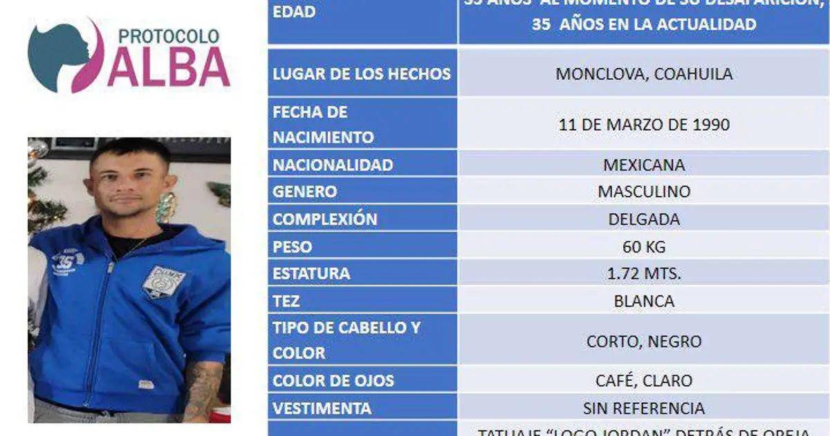 «Уэвито», молодой человек, пропавший в Монклове, был найден мертвым в вагоне поезда в Нуэво-Леоне.