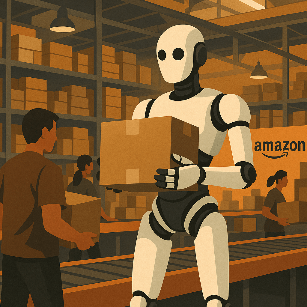 Amazon op weg naar een geautomatiseerde toekomst: 600.000 menselijke banen op de tocht