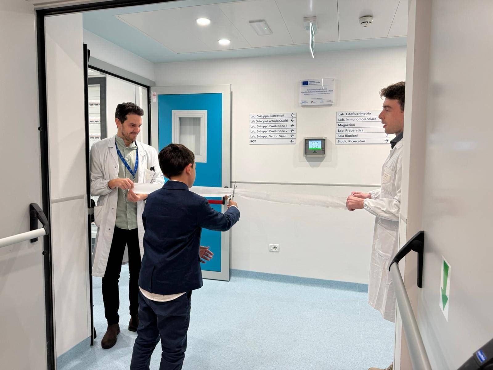 Исследования, 40 лет IRCCS Bambino Gesù: новая лаборатория генной терапии