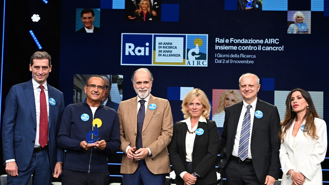 Se renueva la alianza Rai-Airc y regresa la maratón de investigación.