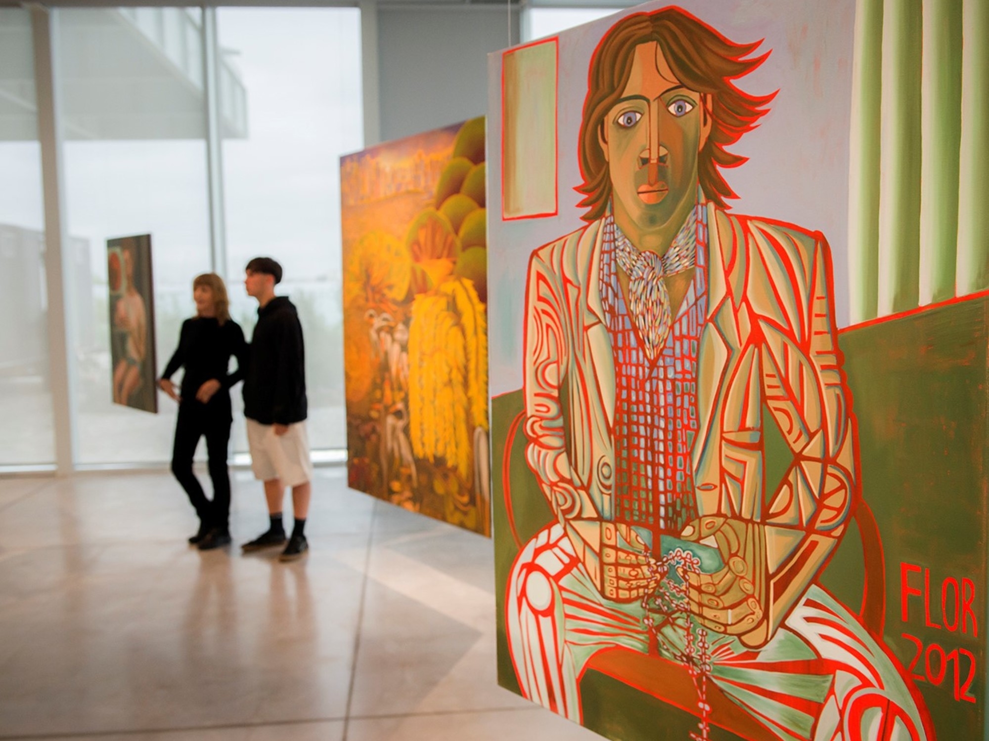 Florencia Böhtlingk en Malba Puertos: Pintura con la vibración de lo inmediato