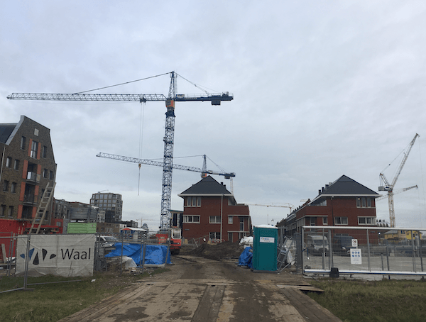 Les promoteurs immobiliers néerlandais construisent plus d'appartements que de maisons familiales