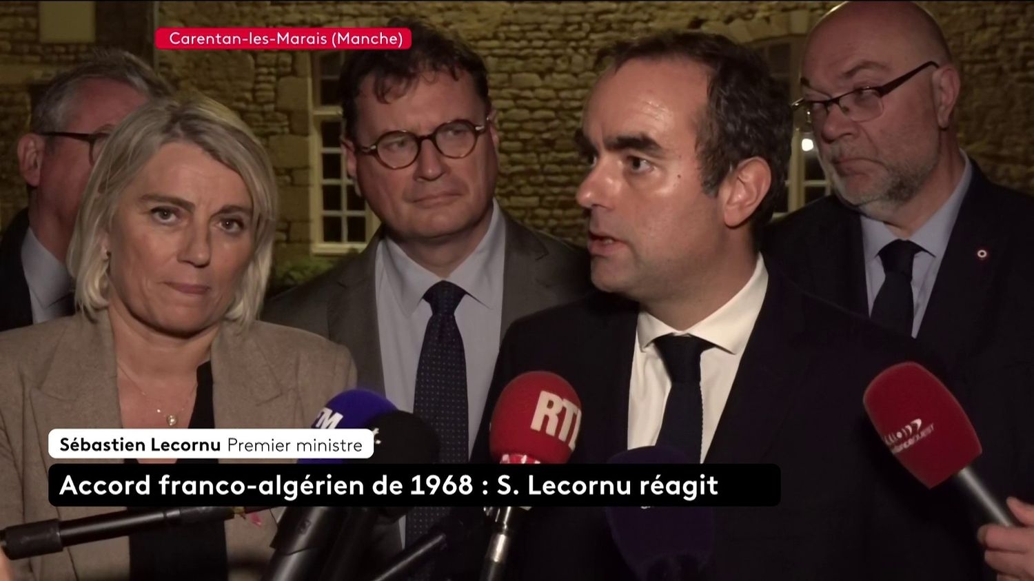 VIDEO. Sébastien Lecornu believes the 1968 Franco-Algerian agreement needs to be "renegotiated," following the adoption of a National Rally resolution in the National Assembly.
