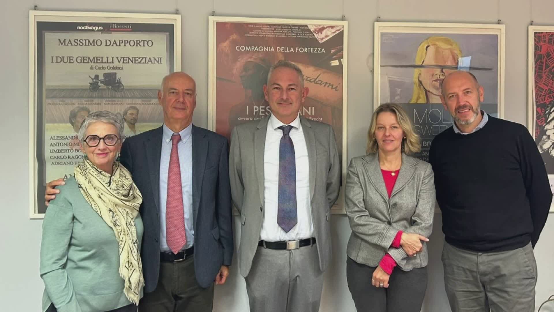 Giovanni Lessio herbevestigd als president van het Verdi Theater in Pordenone