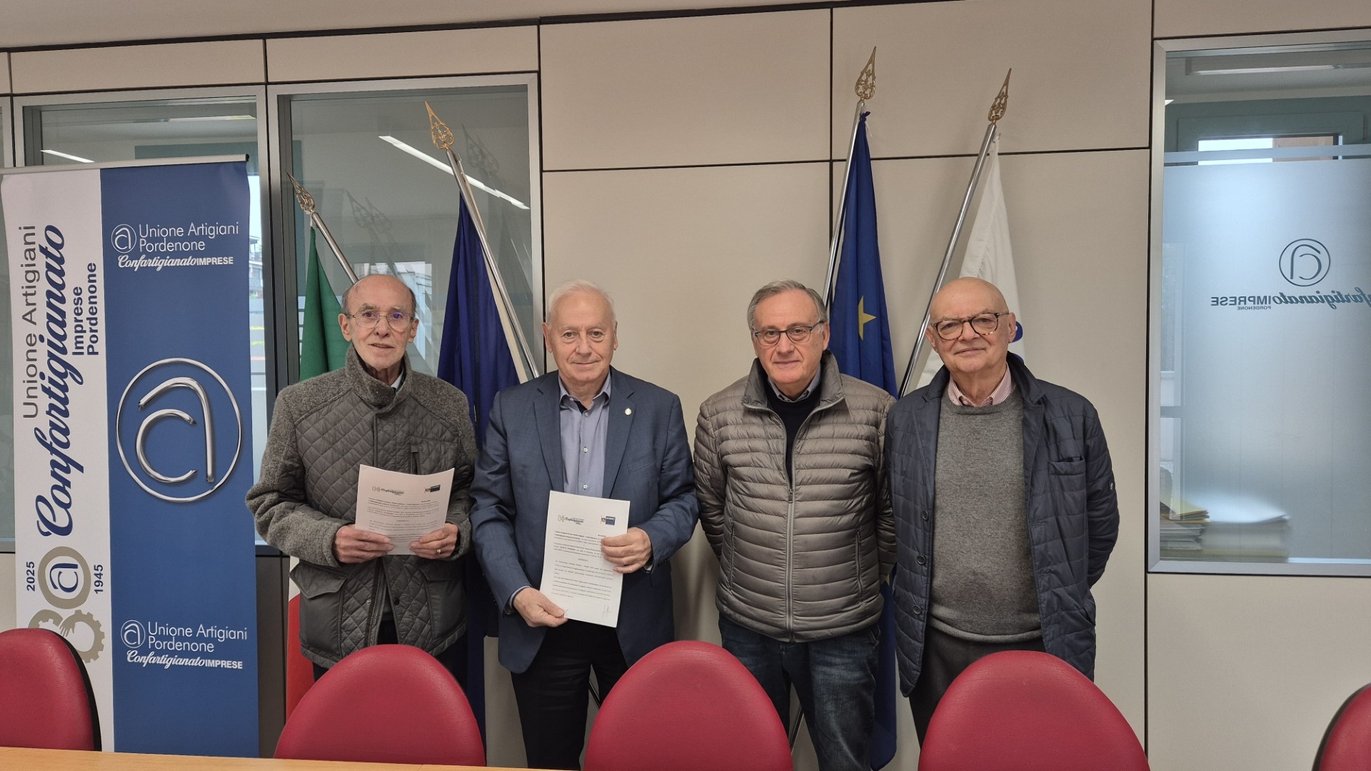 Соглашение между Conartigianato Imprese Pordenone и ANMIC Pordenone продлено.