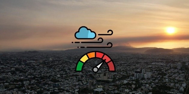 Oggi, giovedì, la qualità dell'aria in queste aree dell'AMG è SCARSA.