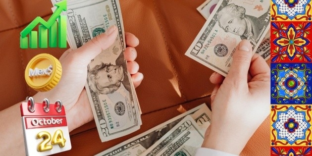 Peso gains against US economic data; this is how the dollar is trading today.
