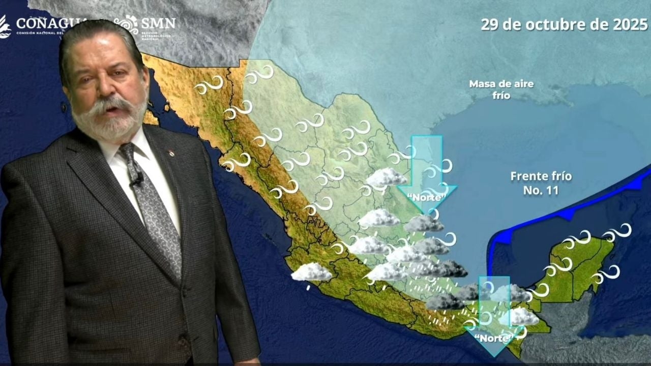 Cold front number 11 is advancing and will bring frost and heavy rain on Wednesday to these states.